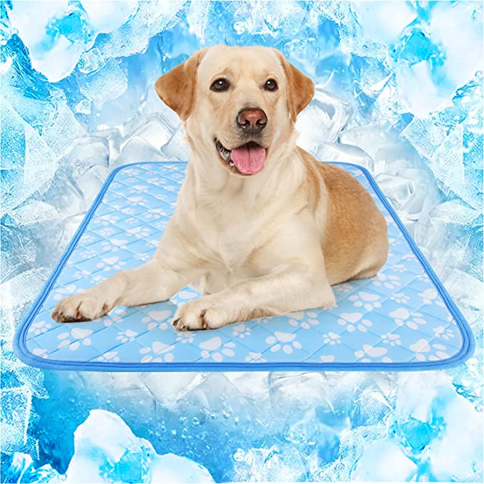 Revolutionary Cooling Mat for Pets,Blue - elegear-shop