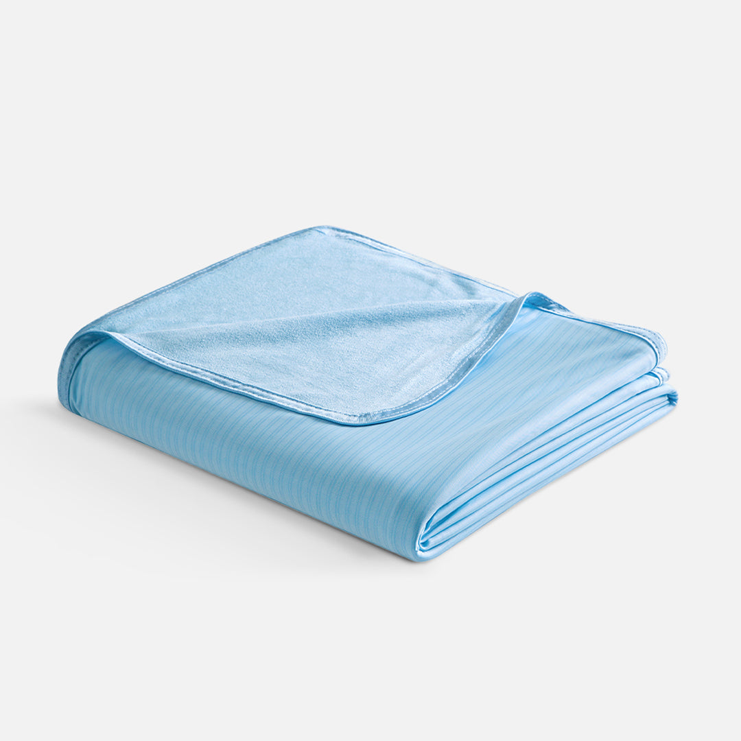 Ice Silk Cooling Blanket ＆ Pillowcase Bundle