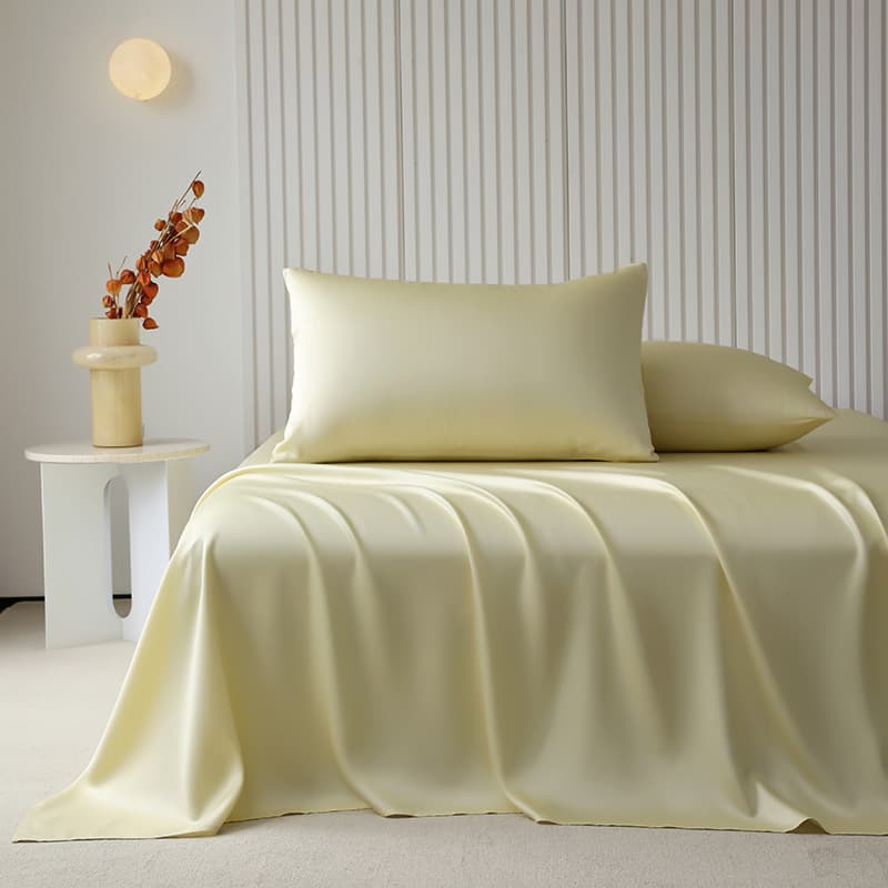 Cooling Tencel Breathable Bedding Sheets for Summer Naked Sleep