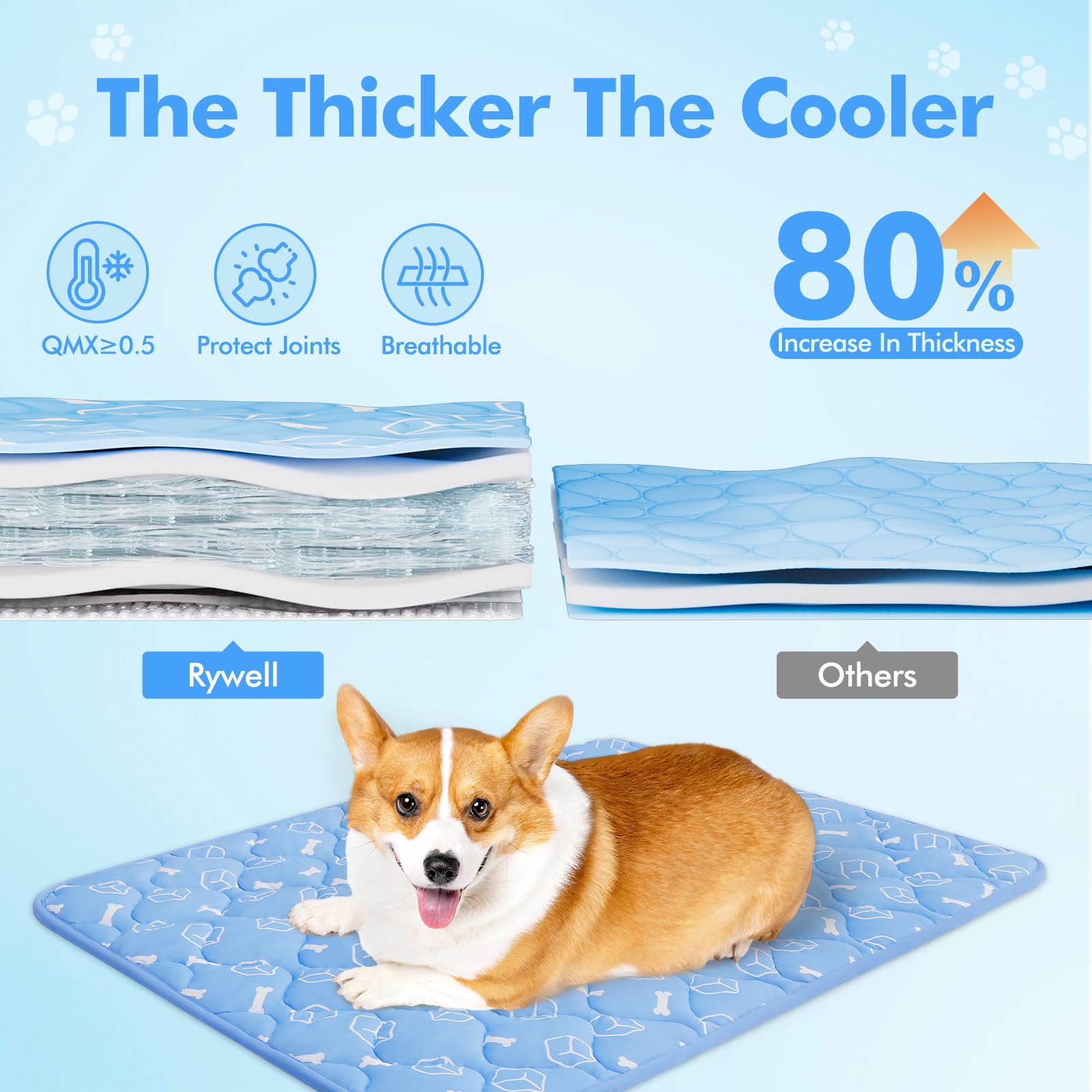 Thicken Cooling Mat for Large Dog
