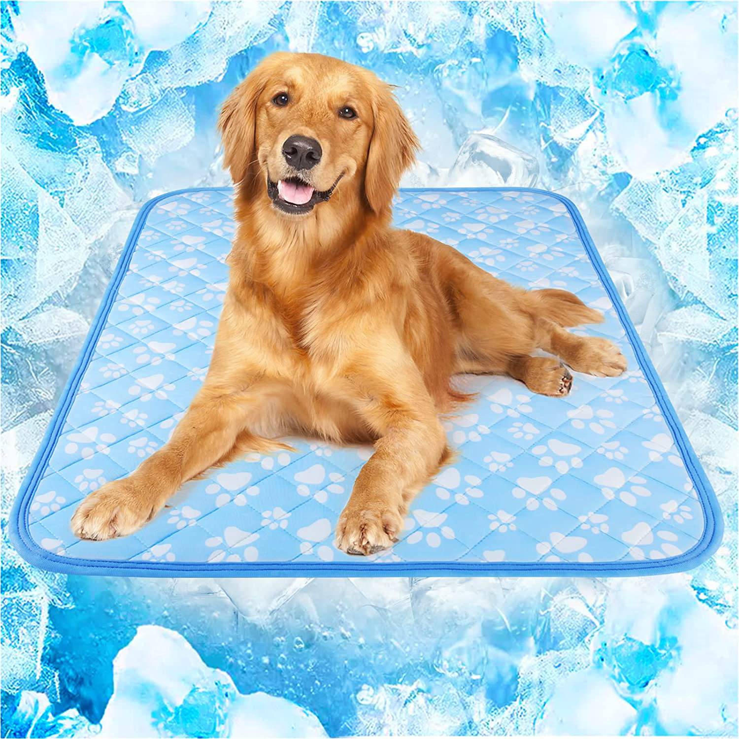 Revolutionary Cooling Mat for Pets,Blue