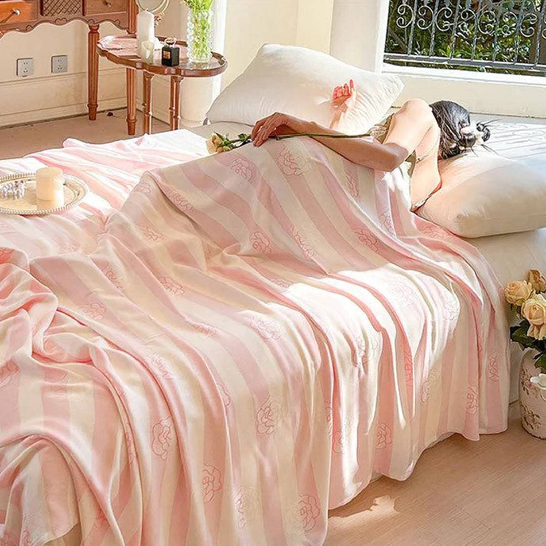 Cooling Bamboo Sheet - Soft, Lightweight and Breathable for Hot Sleepers (59*78'')