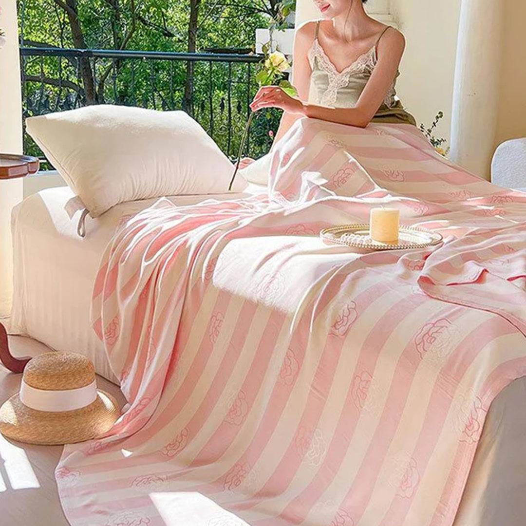 Cooling Bamboo Sheet - Soft, Lightweight and Breathable for Hot Sleepers (59*78'')