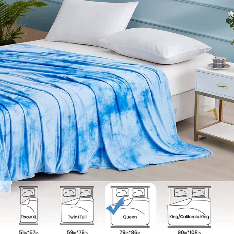 Revolutionary Tie Dye Cooling Blanket