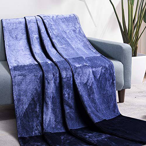 Ultra Soft Anti-Static Warm Flannel Fleece Blanket - (59" X 79"）