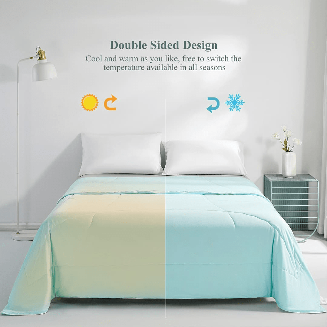 Ultra Soft Cloudy 3D Cooling Comforter