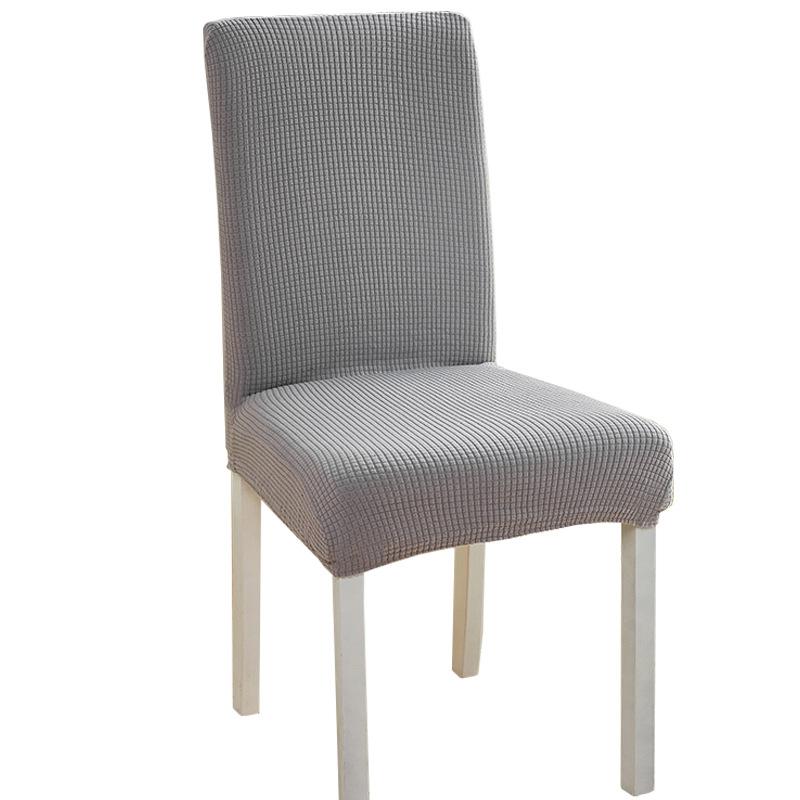 Stylish and Durable Checkered Velvet Chair Covers for Hotels and Restaurants